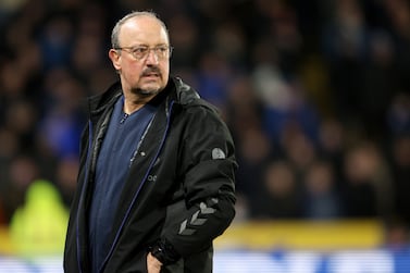 File photo dated 08-01-2022 of Everton manager Rafael Benitez during the Emirates FA Cup third round match at the MKM Stadium, Hull. Everton have sacked manager Rafael Benitez, the club have announced. Issue date: Sunday January 16, 2022.