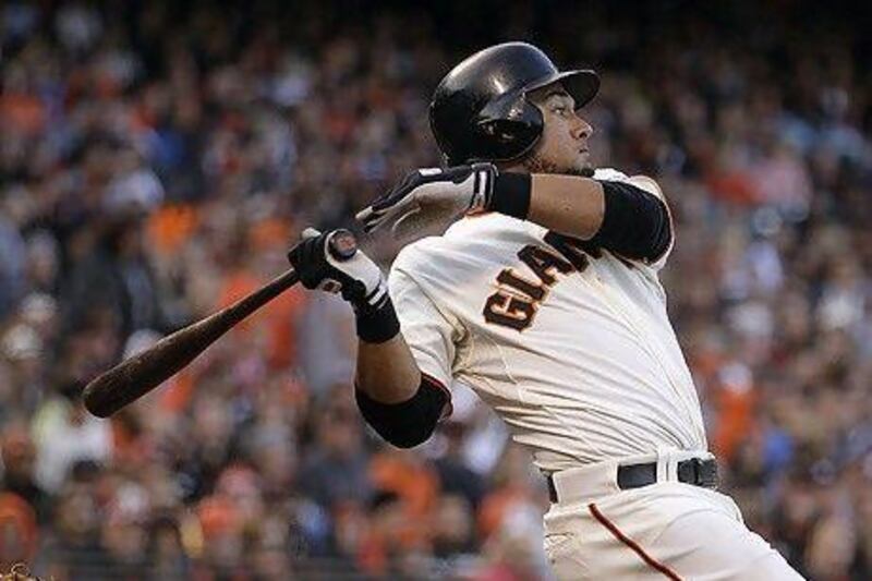 San Francisco Giants' Melky Cabrera is suspended for testing positive for using performance-enhancing drugs but still stands a chance of winning the National League's batting title.