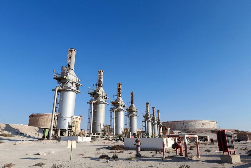 A pipeline at the Zueitina oil terminal in Zueitina, west of Benghazi. Crude prices have risen. Esam Omran Al Fetori / Reuters