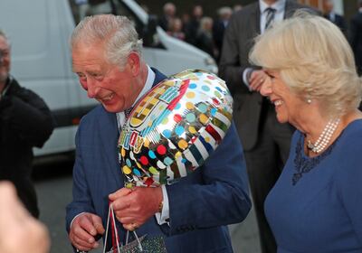 King Charles III celebrated his 70th birthday in 2018. PA 