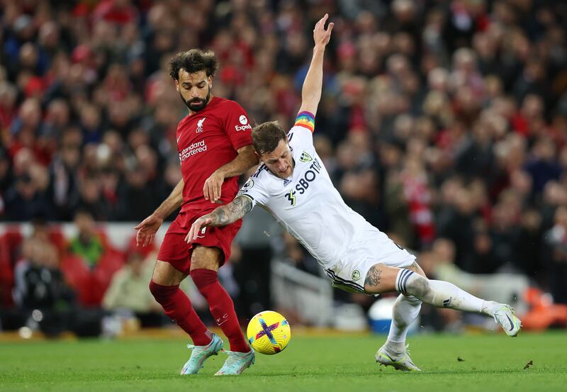 Liam Cooper - 5. The 31-year-old rode his luck. He got caught out of passion on occasion and could have been punished by more clinical finishing. Getty