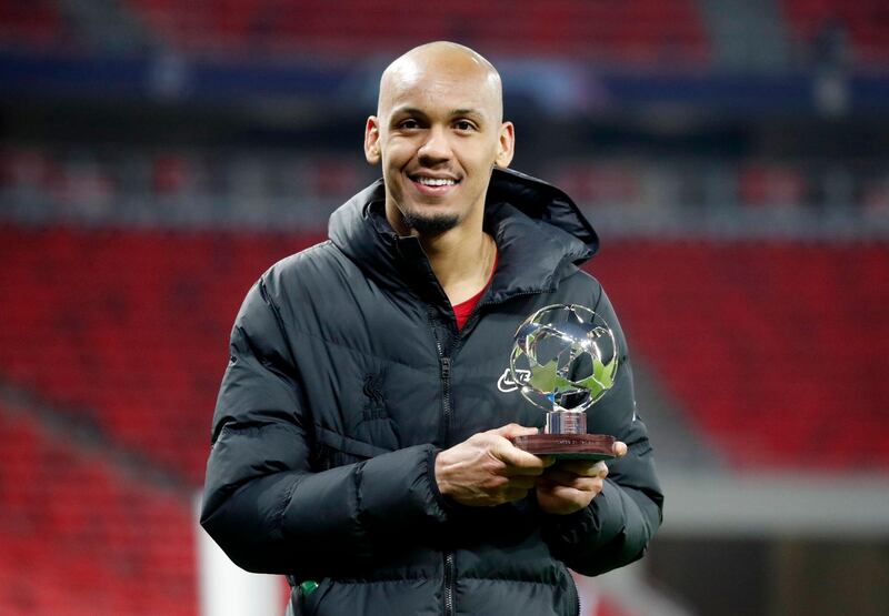 Fabinho 9 - The Brazilian was superb. His presence in the midfield allowed his colleagues much more freedom. This performance showed how much he is wasted in defence. Reuters