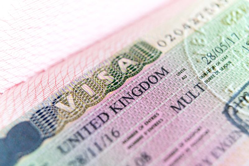 British citizens must now earn above £38,000 to get a visa to bring their spouse to the country. Getty Images