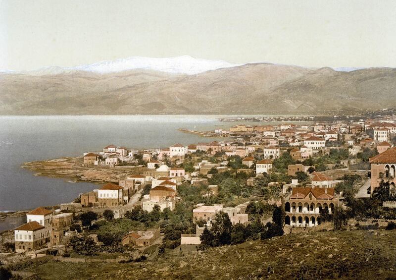 Beirut, Lebanon, c. 1900 : general view. (Photo by APIC/Getty Images)