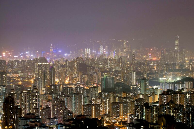 In Hong Kong, prime price growth is expected to moderate from 8 per cent this year to 5 per cent in 2022. AFP