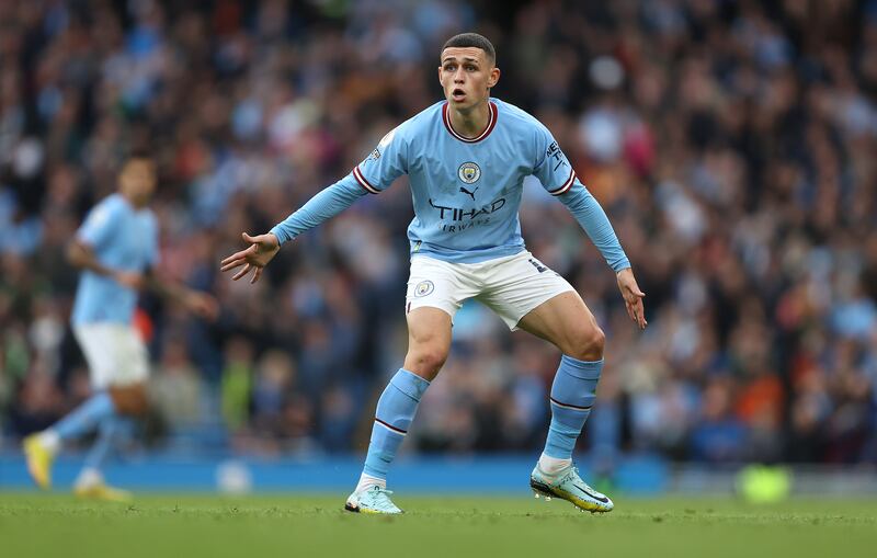 19) Phil Foden of Manchester City, £225,000 a week. Getty