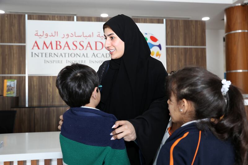 Schools throughout the UAE believe their Emiratisation efforts are on target. Pawan Singh / The National