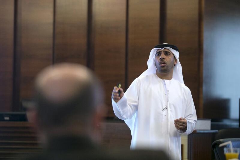 Abu Dhabi prosecutor Mohammed Rashid al Dhanhani said the main reason for the decline was reconciliation, to which the Abu Dhabi Judicial Department turned for more petty cases. Silvia Razgova / The National