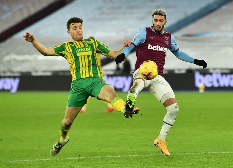 Dara O'Shea 6 – Rewarded for his performance against Wolves with another start and he looked solid. Made a goal-saving clearance with his head from Lanzini’s close-range effort. Reuters
