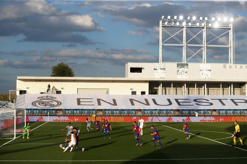 General view of the Estadio Alfredo di Stefano in Madrid. Reuters