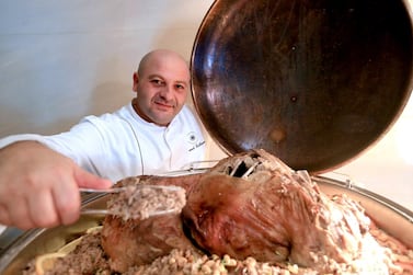 Emad Zalloum, the Sambusek restaurant head chef at Rosewood Hotel Abu Dhabi, leartn from some of the best Arabic cooks. Ravindranath K / The National
