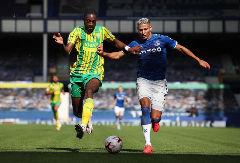 Semi Ajayi - 6: A tough afternoon up against Everton's attacking threats. Reuters
