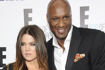 Khloe Kardashian and Lamar Odom. Evan Agostini / AP Photo