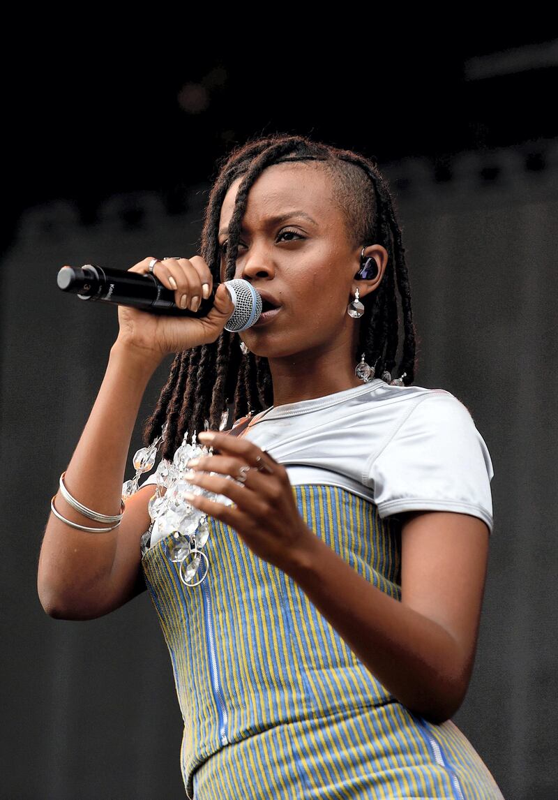 PHILADELPHIA, PA - SEPTEMBER 03:  Kelela performs onstage at the 2017 Budweiser Made in America Festival - Day 2 at Benjamin Franklin Parkway on September 3, 2017 in Philadelphia, Pennsylvania.  (Photo by Zachary Mazur/FilmMagic)