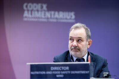 Francesco Branca, of the WHO Nutrition and Food Safety department, called for moderation around products containing aspartame. Photo: Giulio Napolitano