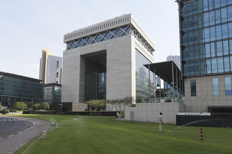 International debt issuance is centered on the Dubai International Financial Centre. Sarah Dea / The National