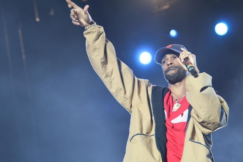 Grammy nominated Big Sean brings his brand of hip hop to Abu Dhabi at Beats on the Beach. Navin Khianey for The National