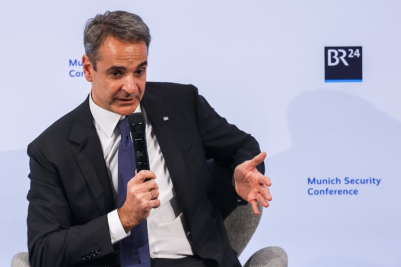 Greek Prime Minister Kyriakos Mitsotakis. EPA