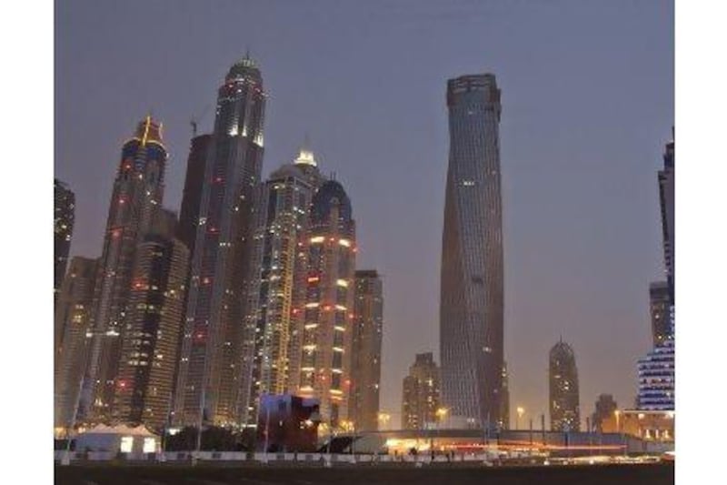 Earthquake building codes in Dubai are not as important as those for wind, a reader says. (Jeff Topping/The National)