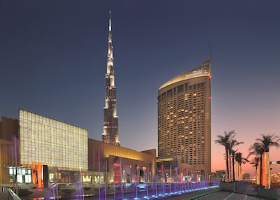 A handout photo of The Address Dubai Mall (Courtesy: Le Portes Des Indes) *** Local Caption ***  AL21NO-CROWNS-PORTES.jpg
