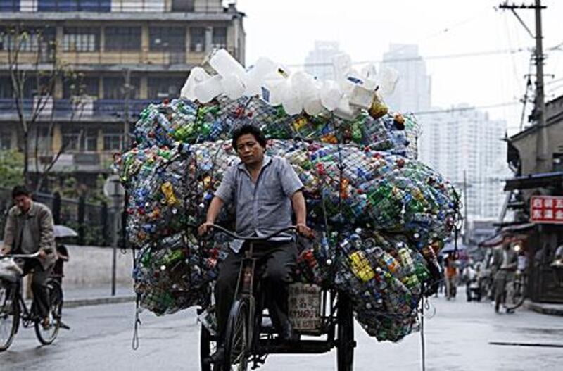 A still from the documentary film <i>Plastic Planet</i>, which was filmed in 25 countries from Germany to India.