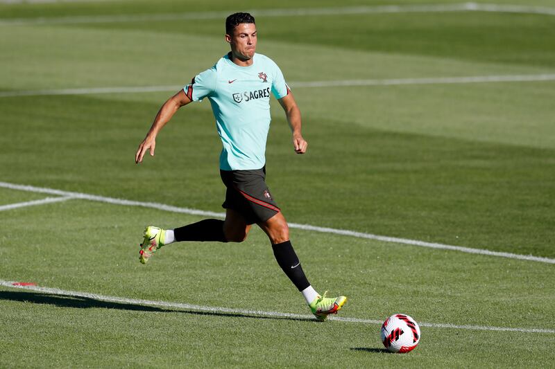 Portugal's Cristiano Ronaldo. AP