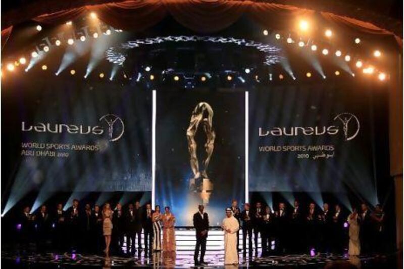 The Laureus Sports Awards, held in Abu Dhabi last year, use celebrity status to aid various social causes around the world.