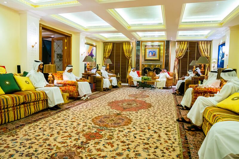 Attending the meeting were Khalifa Al Marar, Minister of State, Sheikh Sultan bin Hamdan bin Zayed, and Saeed Mubarak Al Hajeri, Assistant Foreign Minister for Economic Affairs, plus other dignitaries. 