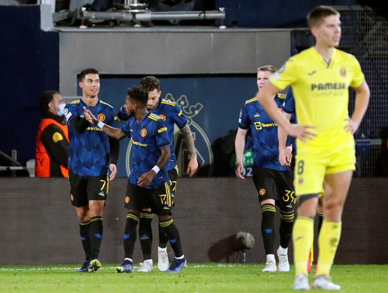 GROUP F: November 23, 2021 -  Villarreal 0 Manchester United 2 (Ronaldo 78', Sancho 90'). Villarreal midfielder Emery said: "I'll take positives from the 60 or 70 minutes that we were the better side than the favourites tonight. In the end, they were better and we couldn't force a draw after going behind. These things happen and we now need to focus on trying to qualify against Atalanta." EPA