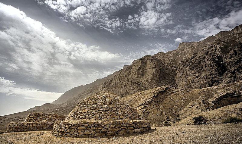 The beehive-shaped tombs at the base of Jebel Hafeet mountain in Al Ain are 5,000 years old. Michael Peter Glenister