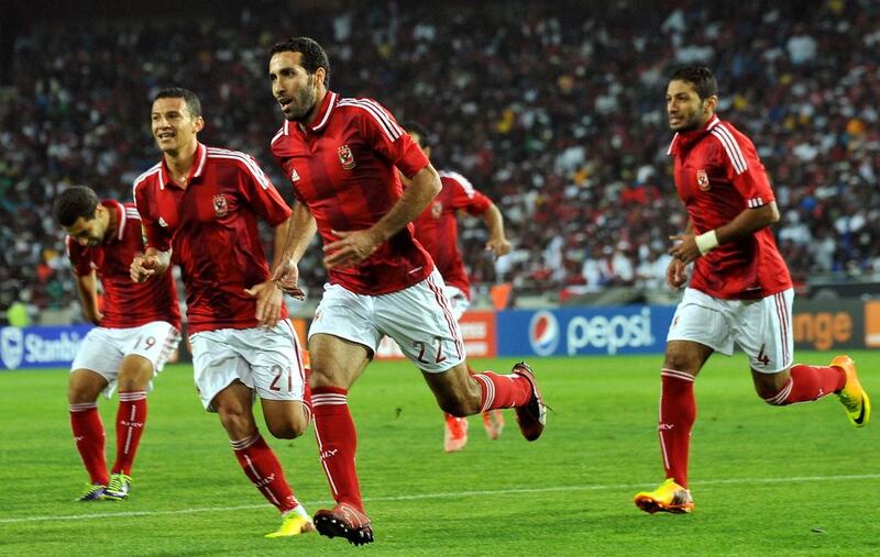 Mohamed Aboutrika and Al Ahly of Cairo won the African Champions League to earn their spot at the 2013 Club World Cup in Morocco. Alexander Joe / AFP