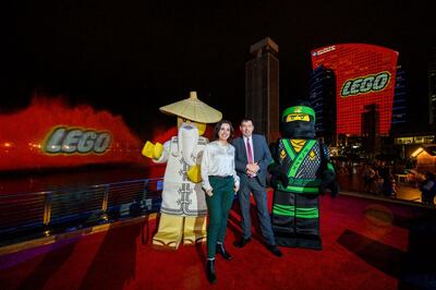 A Lego-themed Imagine show has especially been created for Lego Ninjago and is set to launch on Wednesday, January 8 at 8pm, with a fireworks display after. Courtesy Dubai Festival City Mall