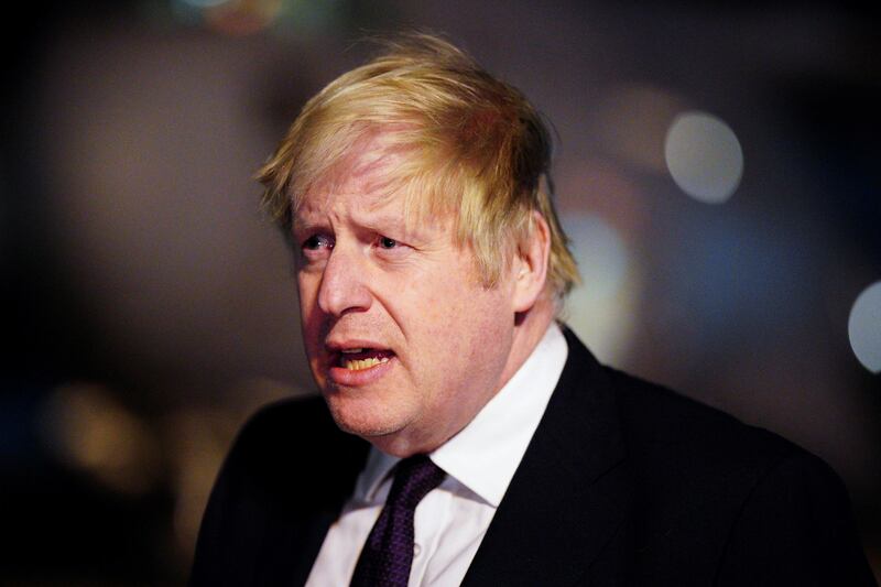 British Prime Minister Boris Johnson. Reuters