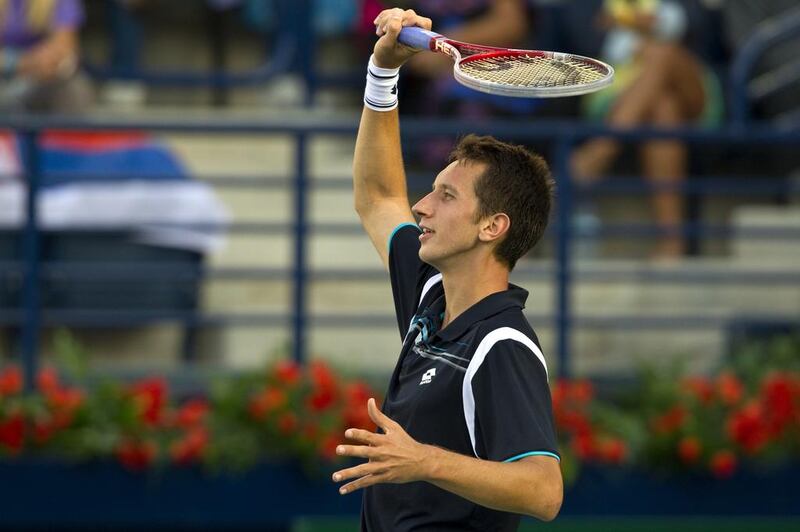 Player: Sergiy Stakhovsky, Ukraine. World ranking: No 82. 2013 Dubai Tennis Championship result: did not participate (last played in 2012, lost in second round). Christopher Pike / The National
