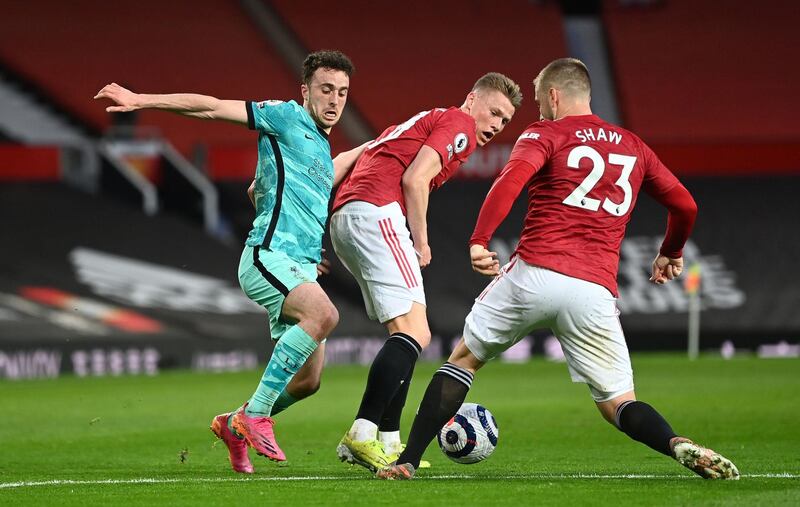 Luke Shaw - 5. Gave ball away for Liverpool's first chance and lost possession taking the ball away from goal before Liverpool’s third. Below par and another player weaker without Maguire. PA