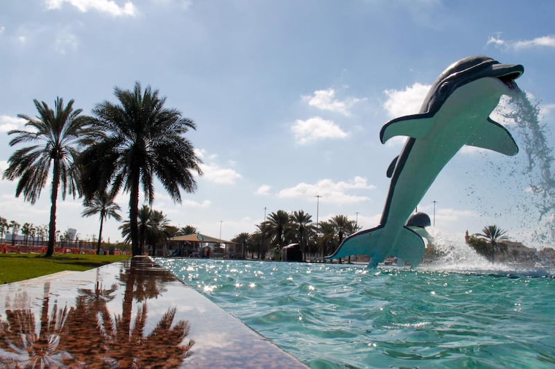Dolphin Park in Abu Dhabi. All photos courtesy Abu Dhabi Municipality