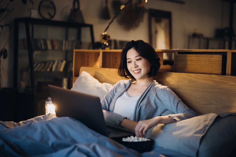 If you are habituated to screentime before sleeping, decrease the brightness levels and swap blue tones with yellow tones using eye comfort mode settings. Getty Images