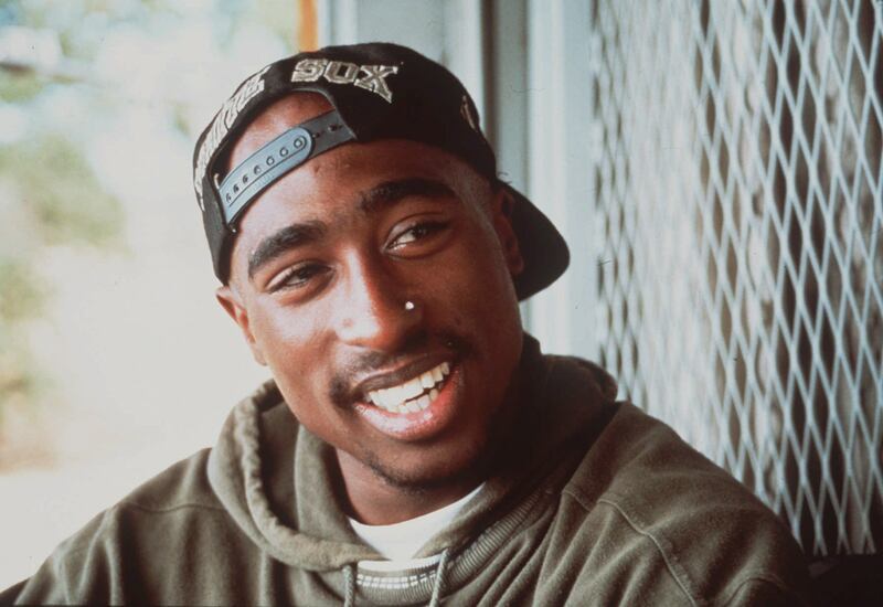 Tupac Shakur was murdered during a drive-by shooting in 1996. AP