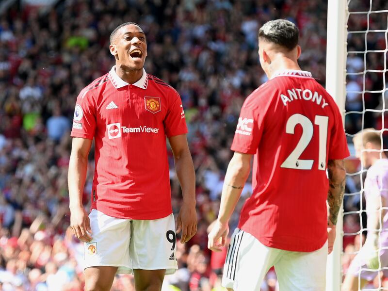 Anthony Martial - £250,000 per week. Getty