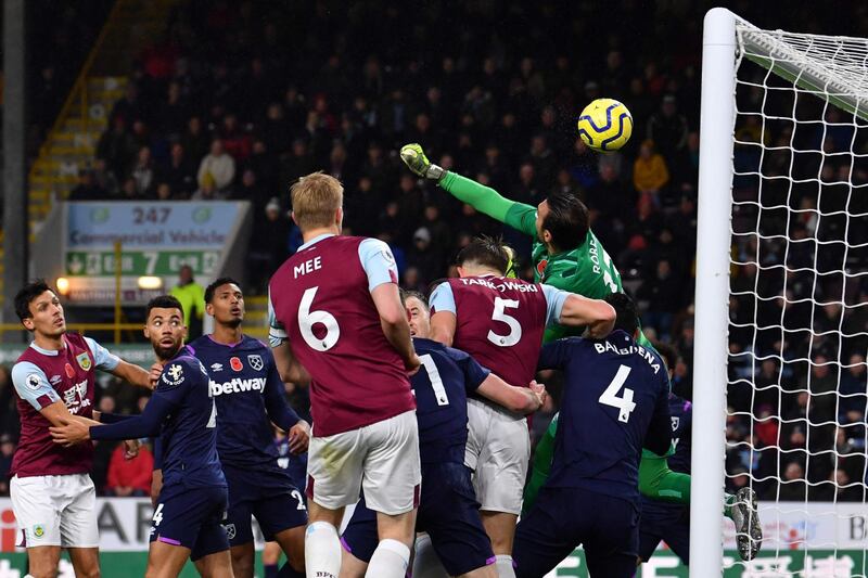 Left midfield: Dwight McNeil (Burnley) – Tormented West Ham with some terrific crosses. Set up Burnley’s second goal in a hugely impressive 3-0 win. AFP