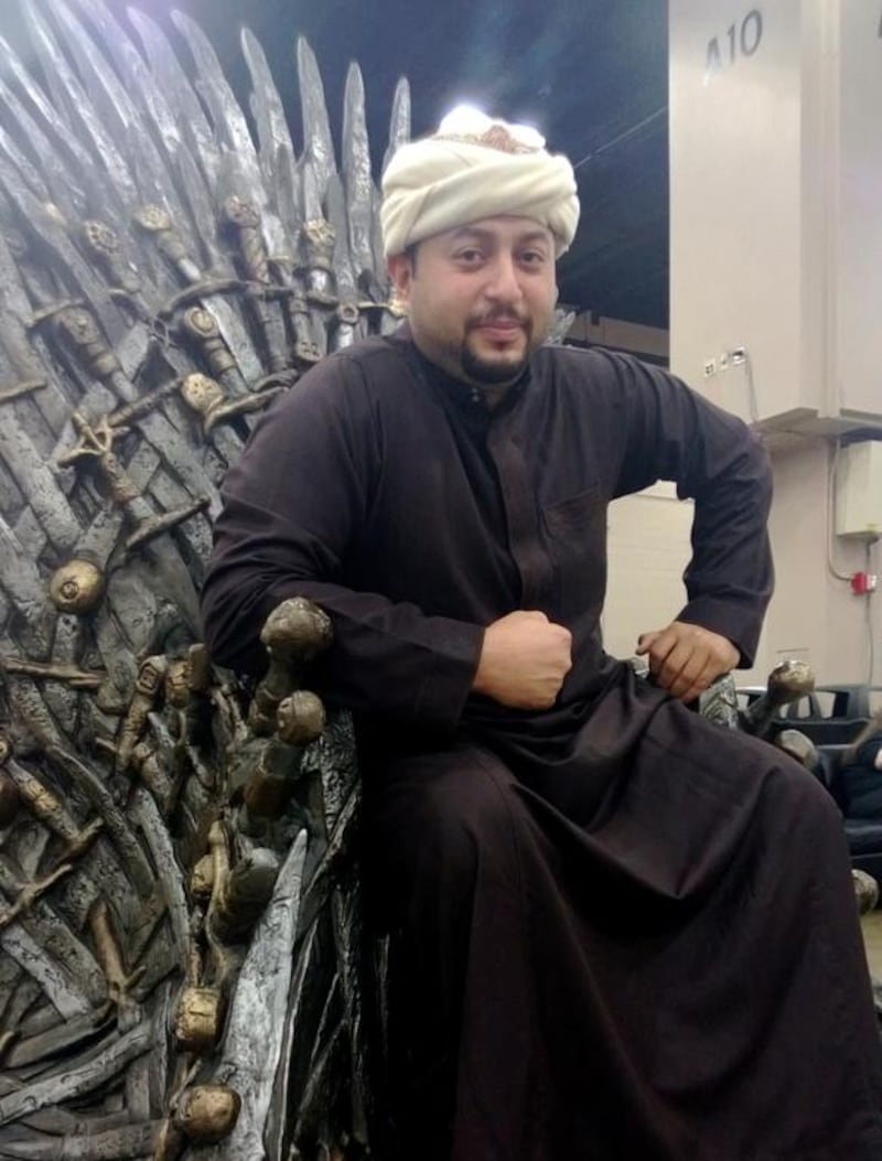 The Saudi computer engineer, writer and entrepreneur Yasser Bahjatt set up Yatakhayaloon – or the League of Arabic SciFiers - and is a panellist at Sindbad Sci-Fi. Courtesy Yasser Bahjatt