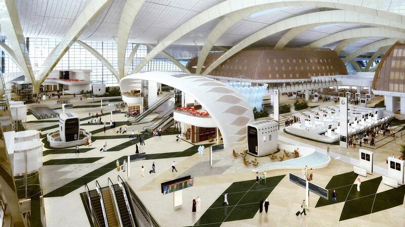 The Abu Dhabi Midfield Terminal has taken a step forward with the awarding of a Dh600 million contract. Courtesy Abu Dhabi Airports Company