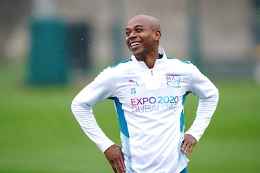 Manchester City's Fernandinho during a training session at the City Football Academy, Manchester. Picture date: Tuesday April 12, 2022.