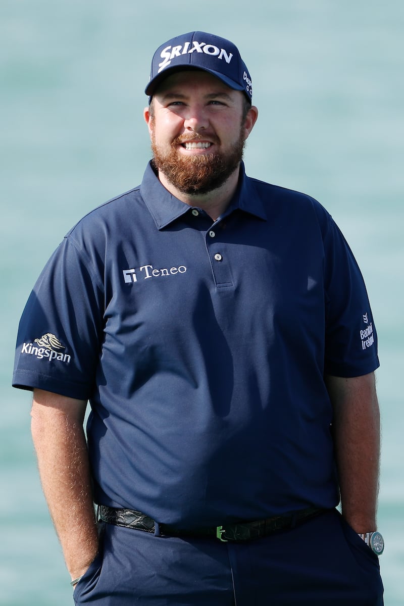 Shane Lowry of Ireland looks on as he poses for a photo. Getty Images