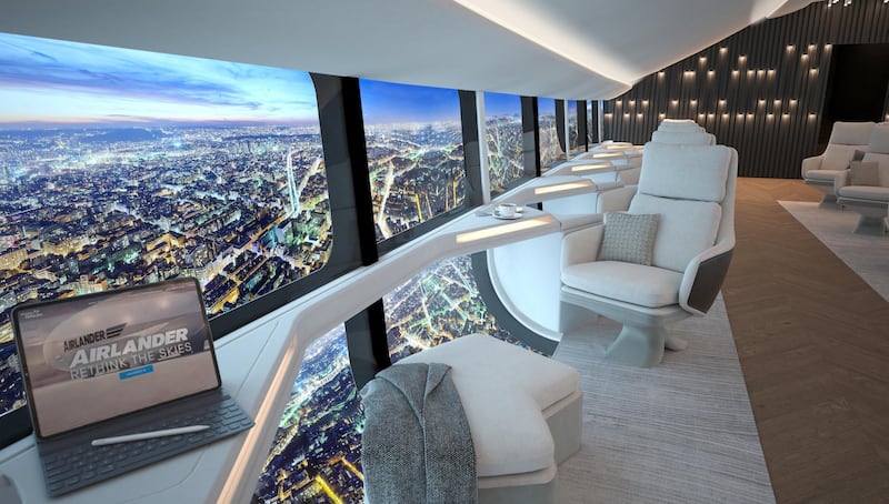 Airlines will operate the airships and can customise cabins to include viewing panels, bars, lounge areas and more.