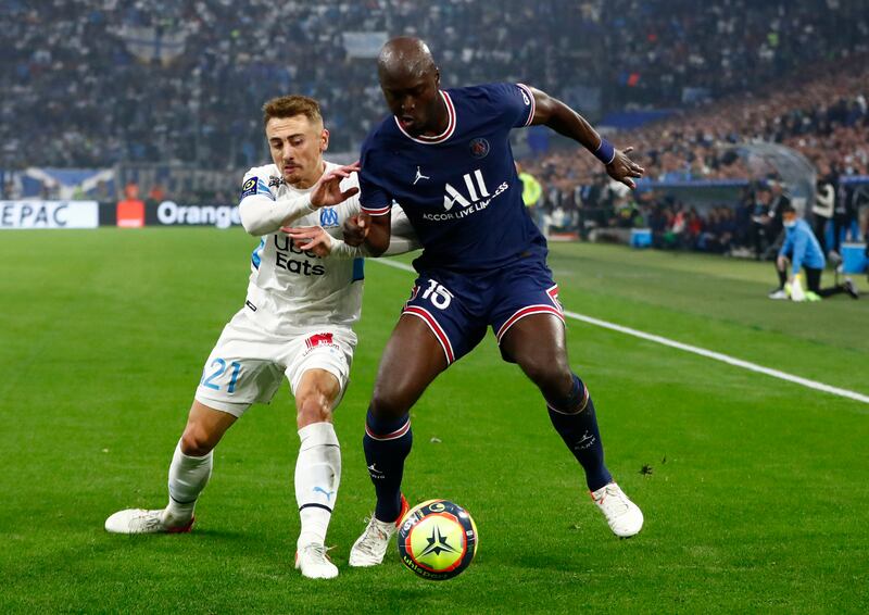 Danilo Pereira, 5 - A quiet outing in the middle as the Ligue 1 leaders struggled to impose their authority and move through the gears. EPA