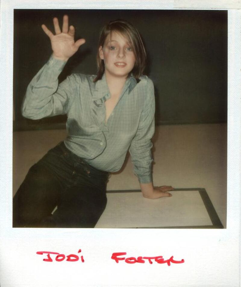 The actress Jodie Foster in 1975. The spontaneity of Polaroid’s instant pictures led to them becoming emblematic. Ginny Winn / Getty Images