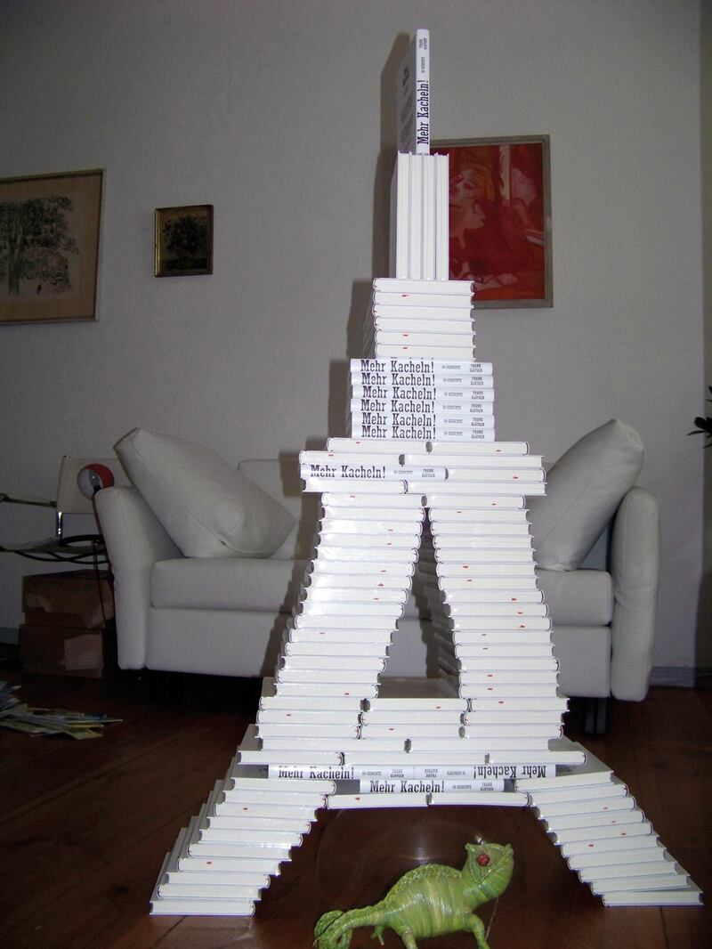 Provided photo of book architecture by Frank Klotgen 

photo shows the Eiffel Tower 

Courtey Frank Klotgen