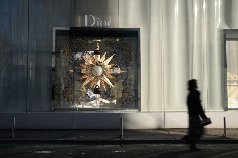 Dior is only one of two high-end brands on the list, coming in 10th position. Bloomberg 