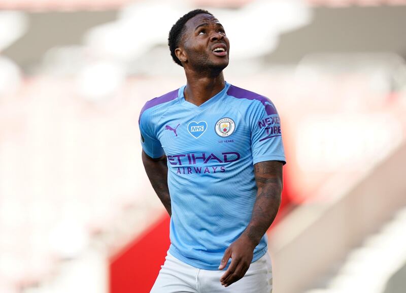 Raheem Sterling – 7, Removal from the fray before 60 minutes were on the clock was probably more due to the workload than his effort. EPA